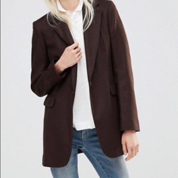 J. Crew Jackets & Blazers - LIKE NEW‼️JCREW BUTTON THROUGH BROWN BLAZER SZ:4